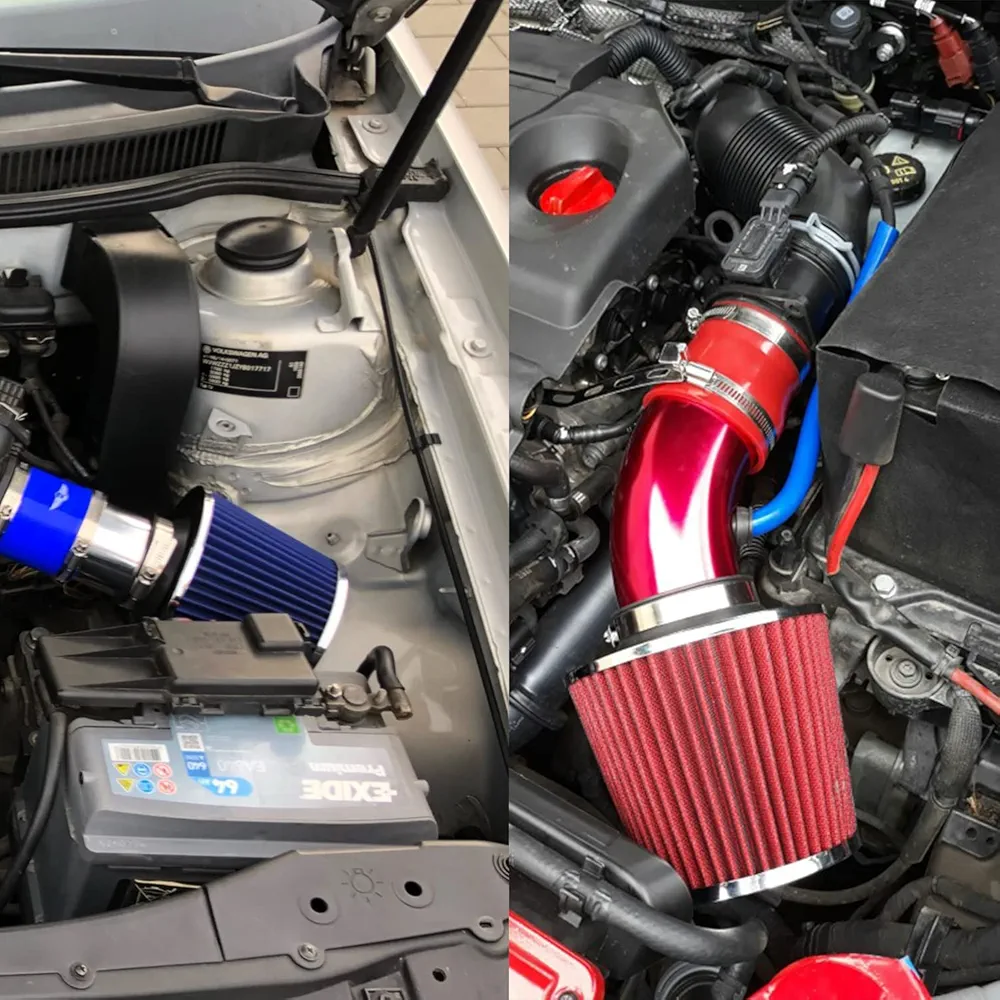 Universal High Performance Red Dry Washable Air Intake Filter. 