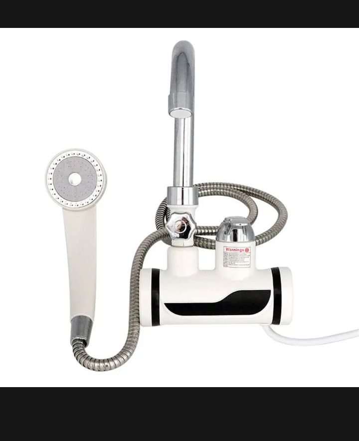 Temperature display Instanl Hot Tape water Faucet Water Heater witn shower. 