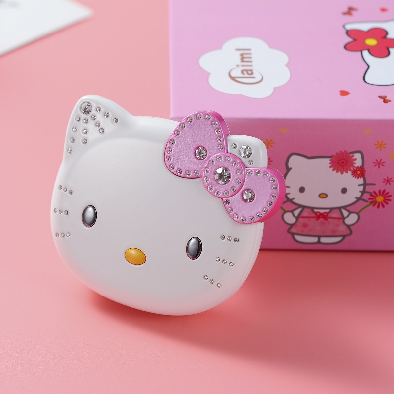 2023 Sanrio Hello Kitty Flip Phone Kawaii K688 Cartoon Kids Taiml Cute Mini Phone Birthday Fashion Girls Gifts Toys For Children. 