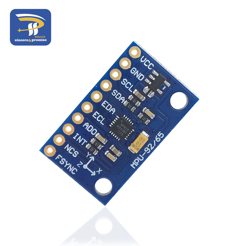 Original SPI/IIC GY-9250 BMP280 GY-91 MPU6500 MPU9250 6-Axis 9-Axis 10DOF Attitude Gyro+Accelerator+Magnetometer Sensor Module. 