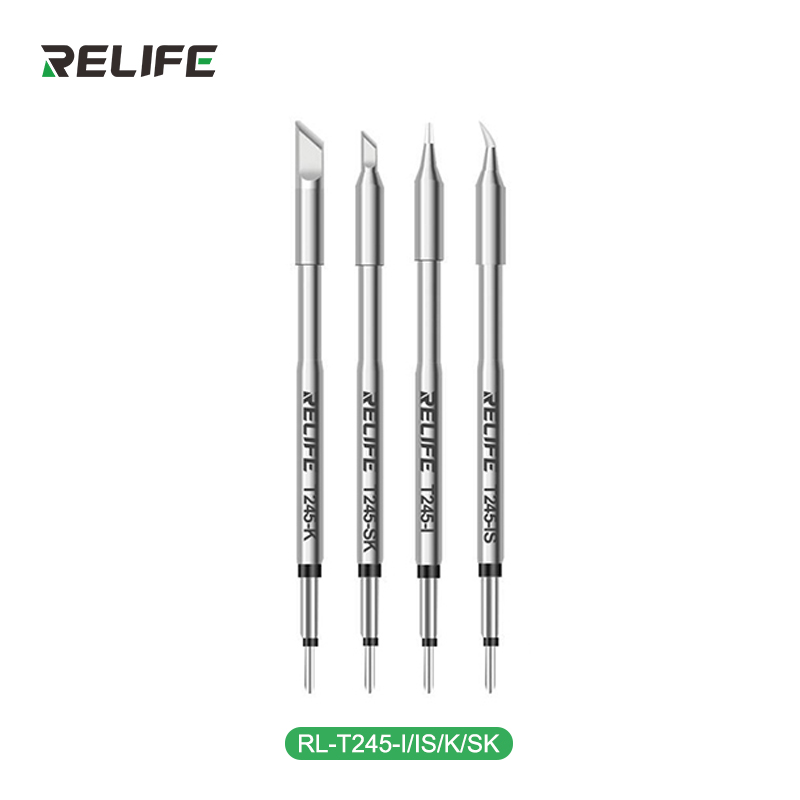 RELIFE C210 T245 C245 Soldering Tip C210 C115 Soldering Iron Tip for GVM T210 / T115 Professional Soldering Station Welding Tool. 