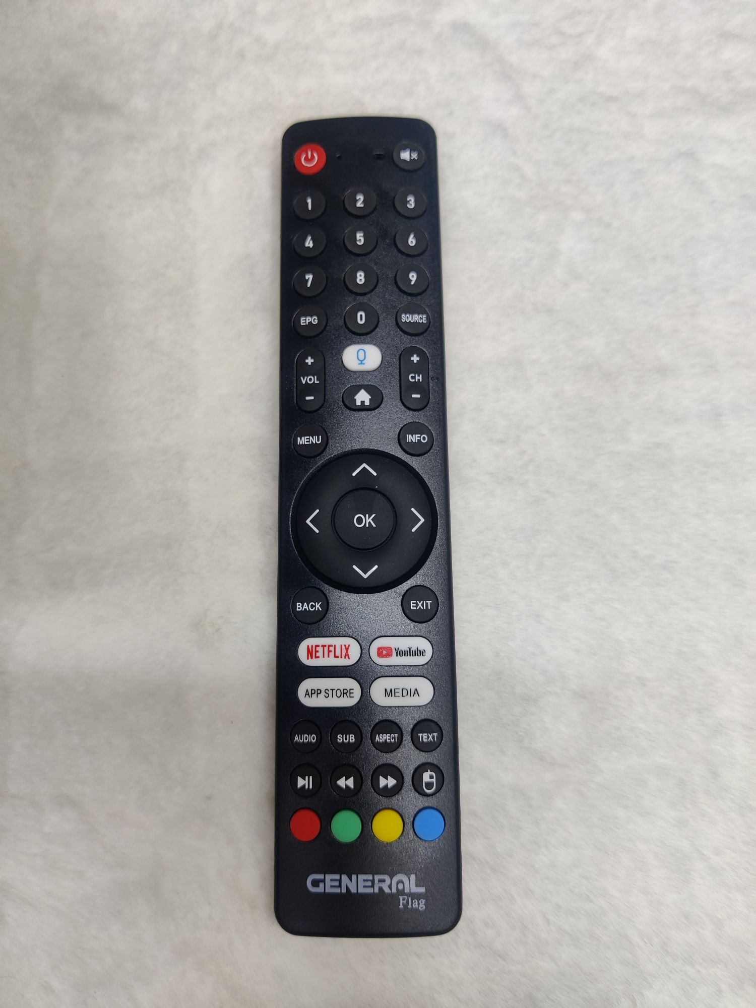 General Flag Android Led Tv Remote Control Without Voice.. 