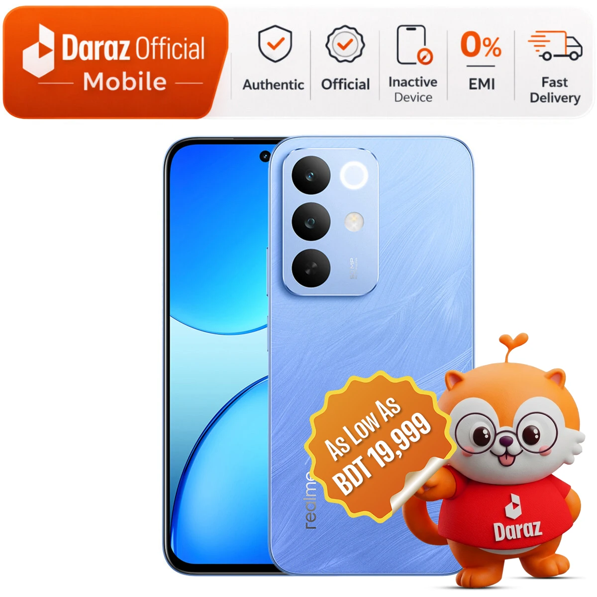 Realme C85 | 6/128GB | 6.8" Display | 1 year Official Warranty
