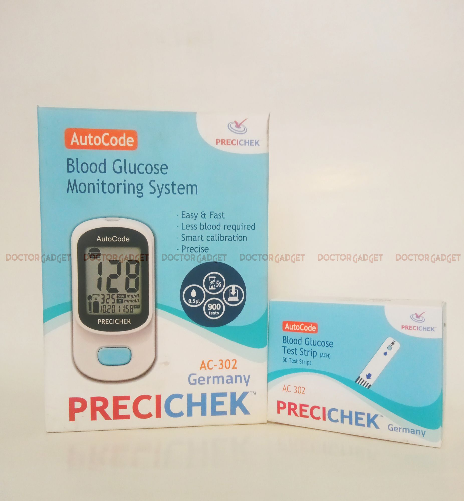 Combo Pack! Precicheck Blood Glucose Meter Glucose Meter with 60 Test Strip & 60 Lancet | Sugar Test Meter with Strip | Diabetes Test Machine with Strip | Glucometer with Strip. 