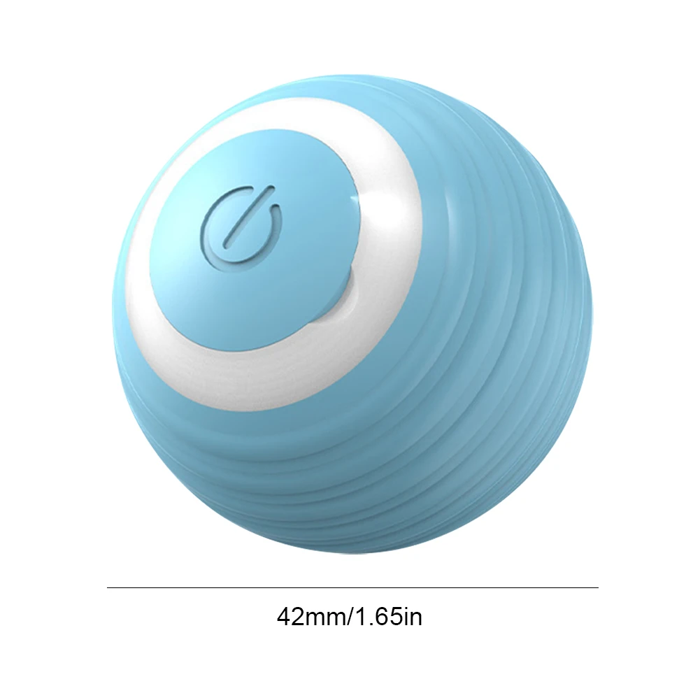 Electric Cat Ball Toys USB Rechargeable Smart Interactive Cat Toy ABS Intelligent Rolling Toy Ball for Kitten Dog Playing. 