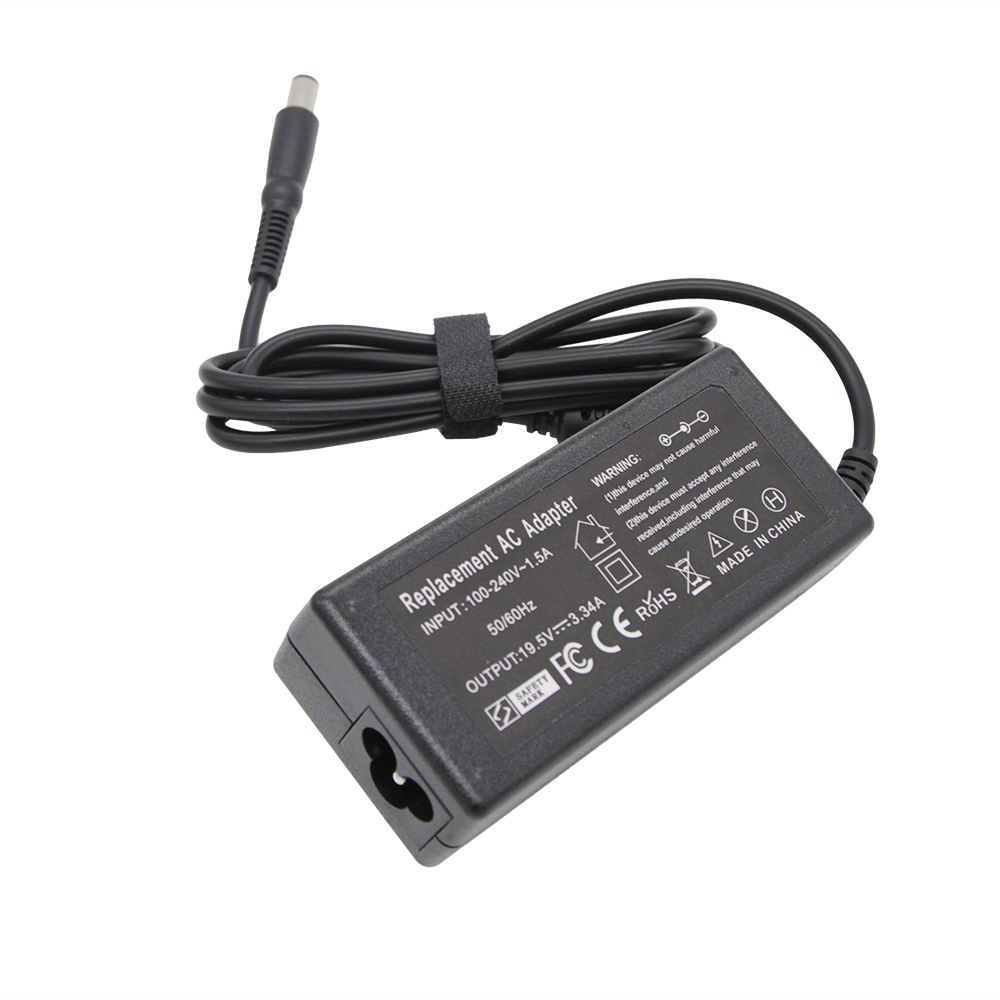 19.5V 3.34A 7.4*5.0mm 65W laptop AC power adapter charger for Dell Dell Latitude E5440 E5470 7480 E6540 E7440 E7450 E7250 E6440. 