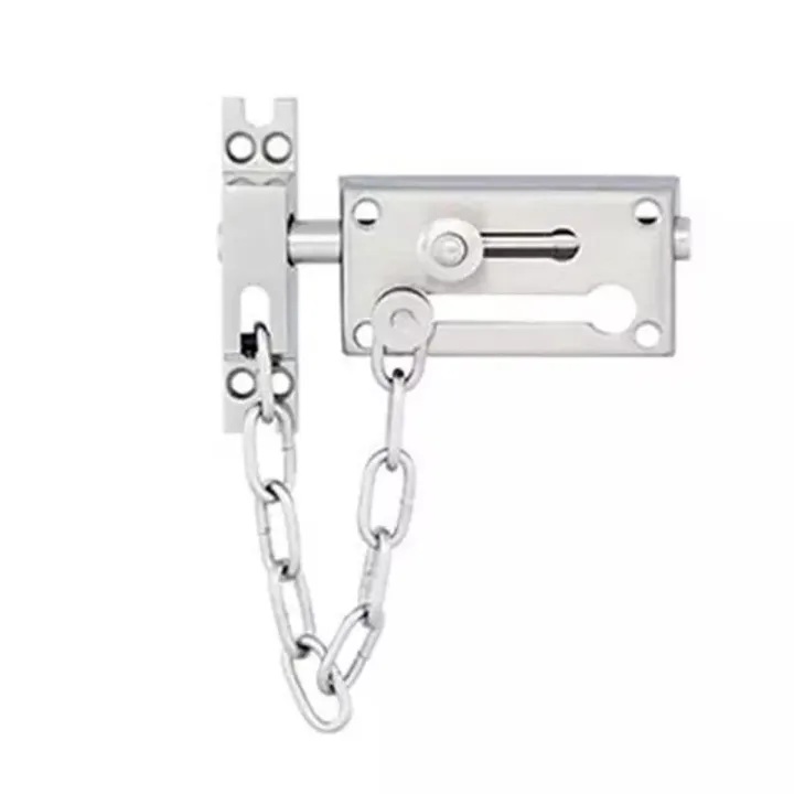 Stainless Steel Door Chain with Bolt System – Secure Locking Mechanism for Enhanced Safety